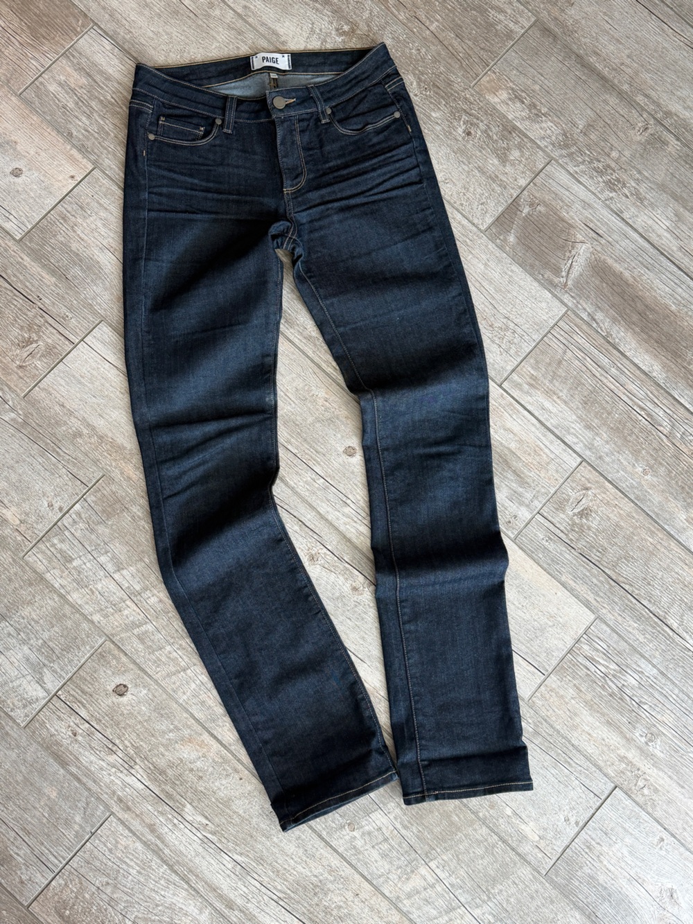 PAIGE Men's Indigo Slim Straight Jeans